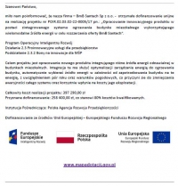  Dofinansowanie unijne na realizację projektu nr POIR.02.03.02-22-0005/17